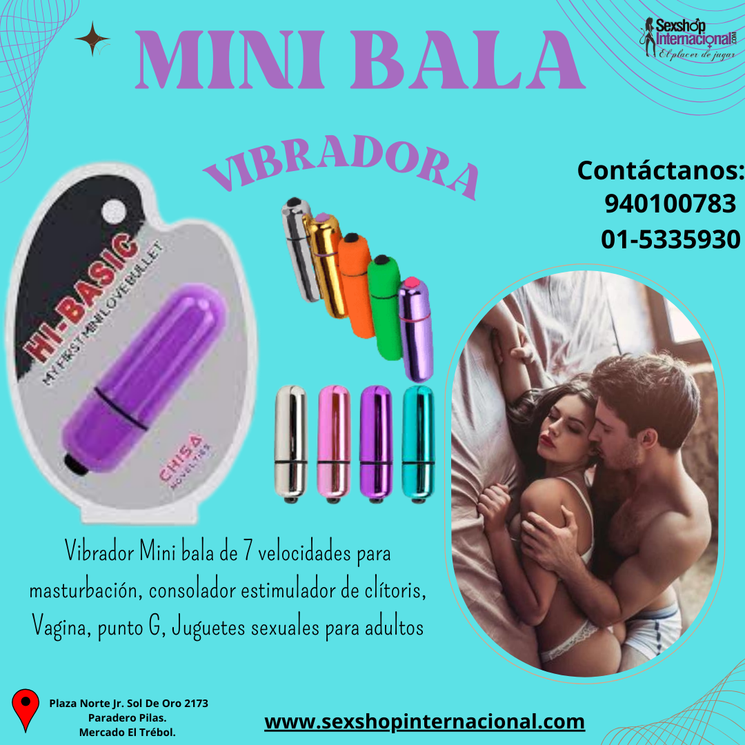 MINI BALA VIBRADORA FURIOSA Y EXITANTE